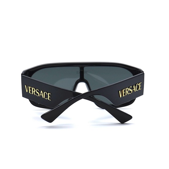 VERSACE VE4439 GB1/87 BLACK GREY SUNGLASSES - Picture 7 of 11